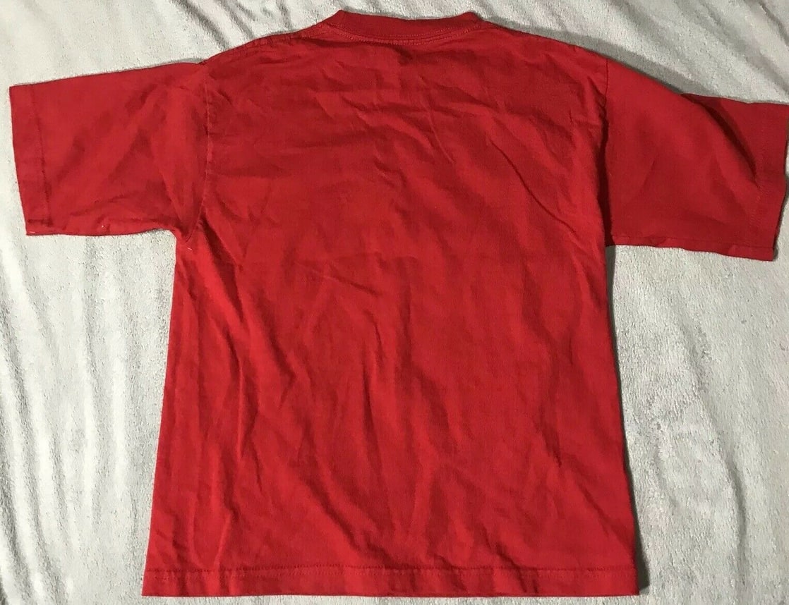 Teen Titans Go It's Go Time Boys Tee Shirt Size Medium 8 Red Kids T-Shirt