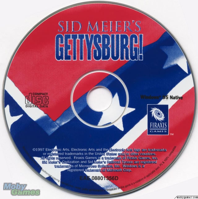 gettysburg sid meier patch