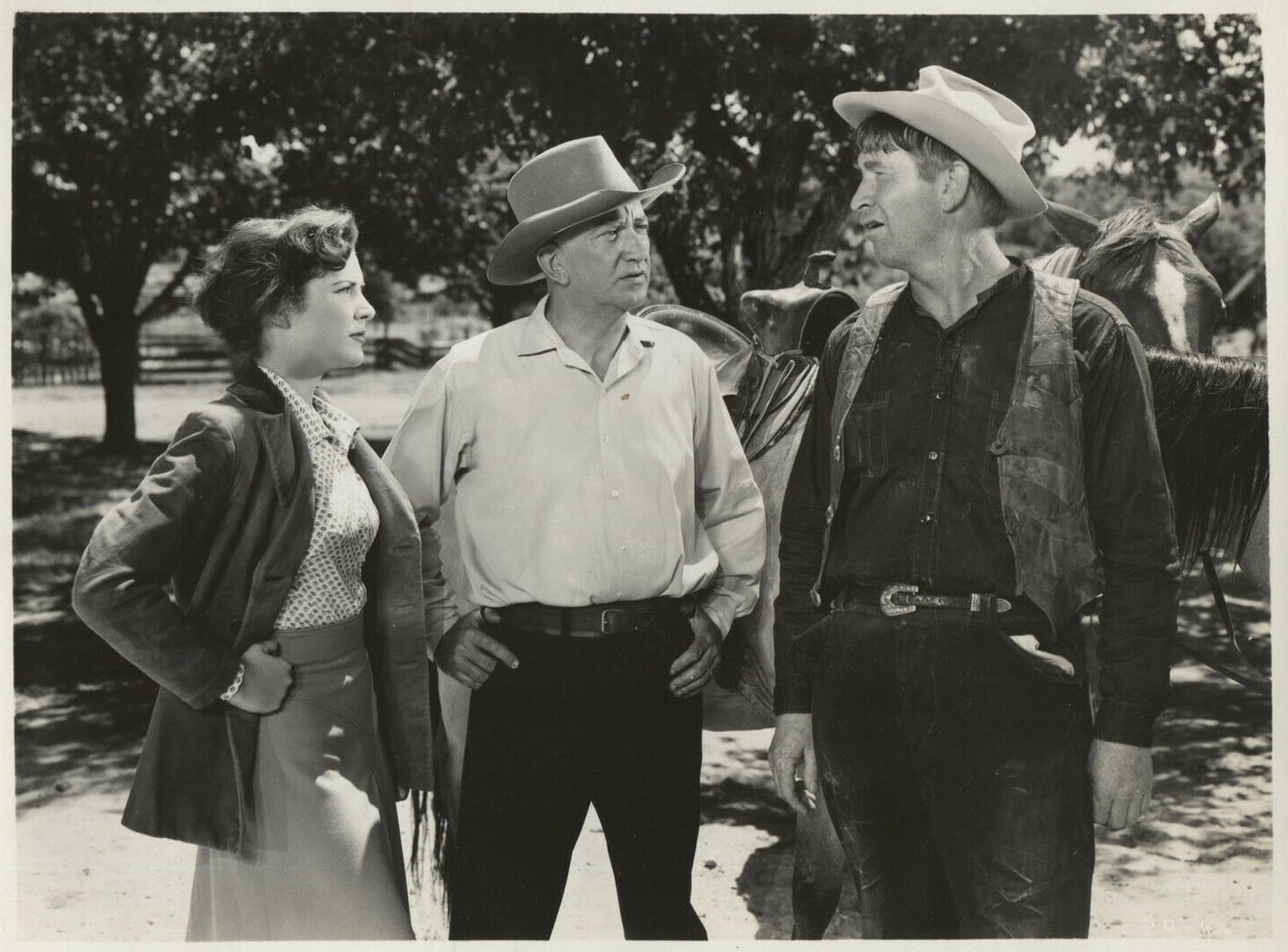 Cathy Downs, John Litel, Chill Wills