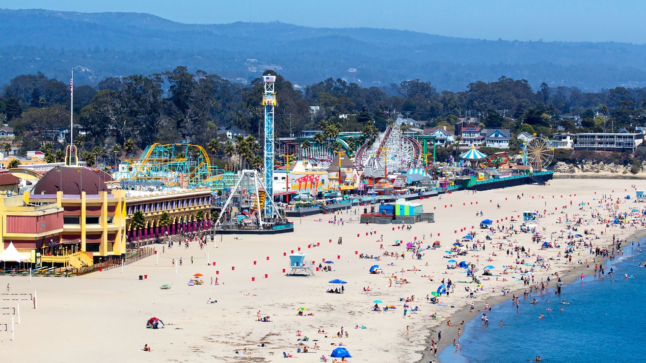 Picture Of Santa Cruz Beach Boardwalk 3160