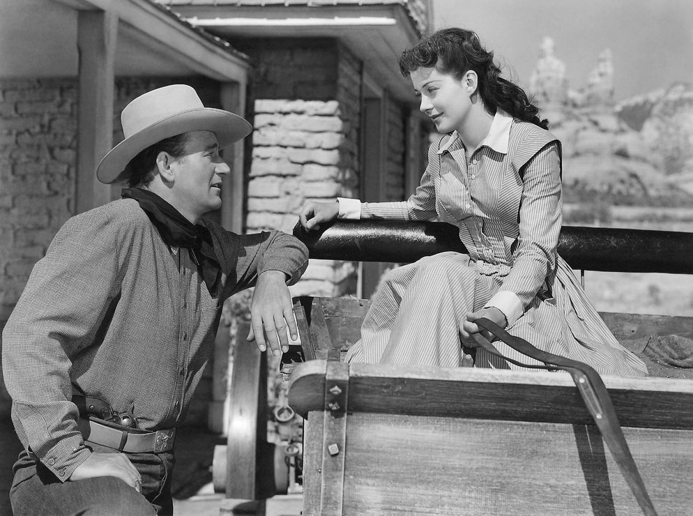 Gail Russell, John Wayne