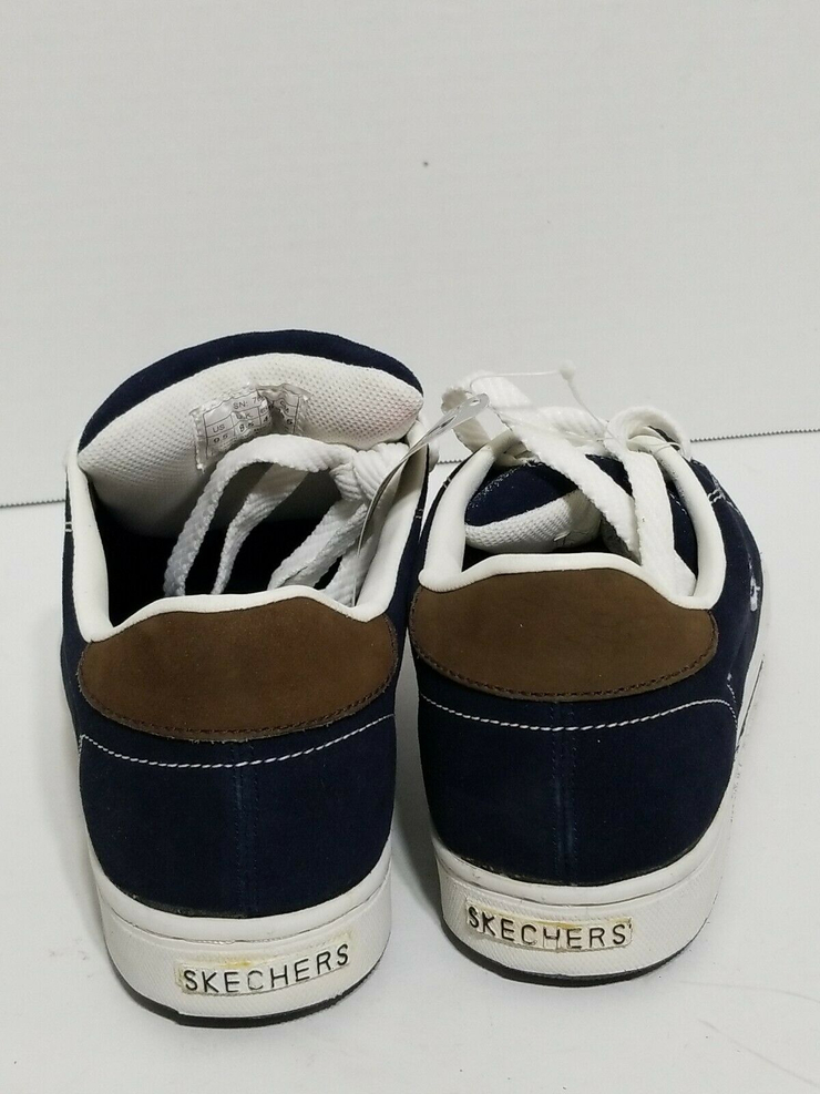 Picture of VTG 90s Skechers Navy Blue Suede Platform Sneakers Skate