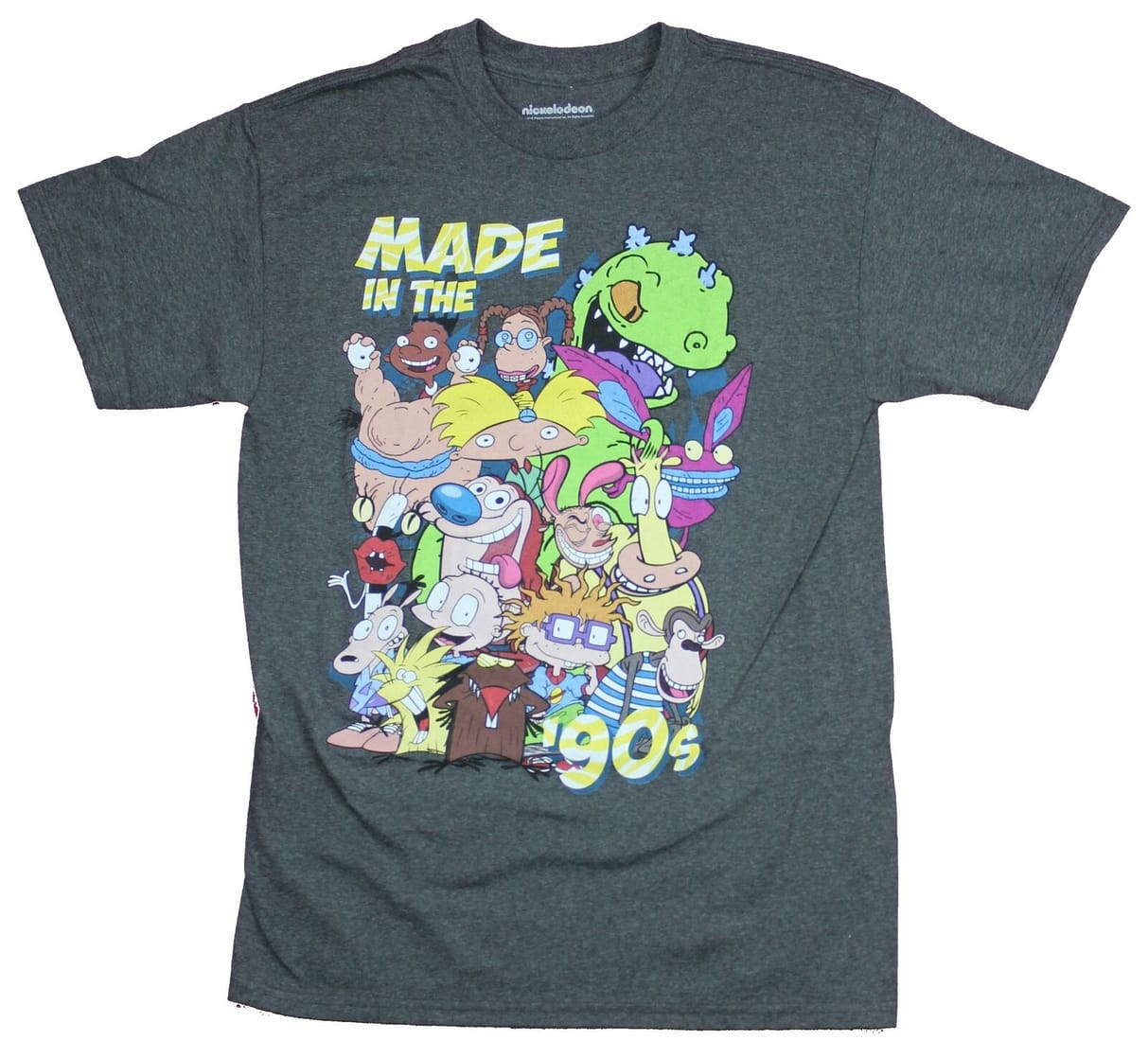 Picture of Nicktoons Mens T-Shirt - Made in the 90's Nickelodeon ...