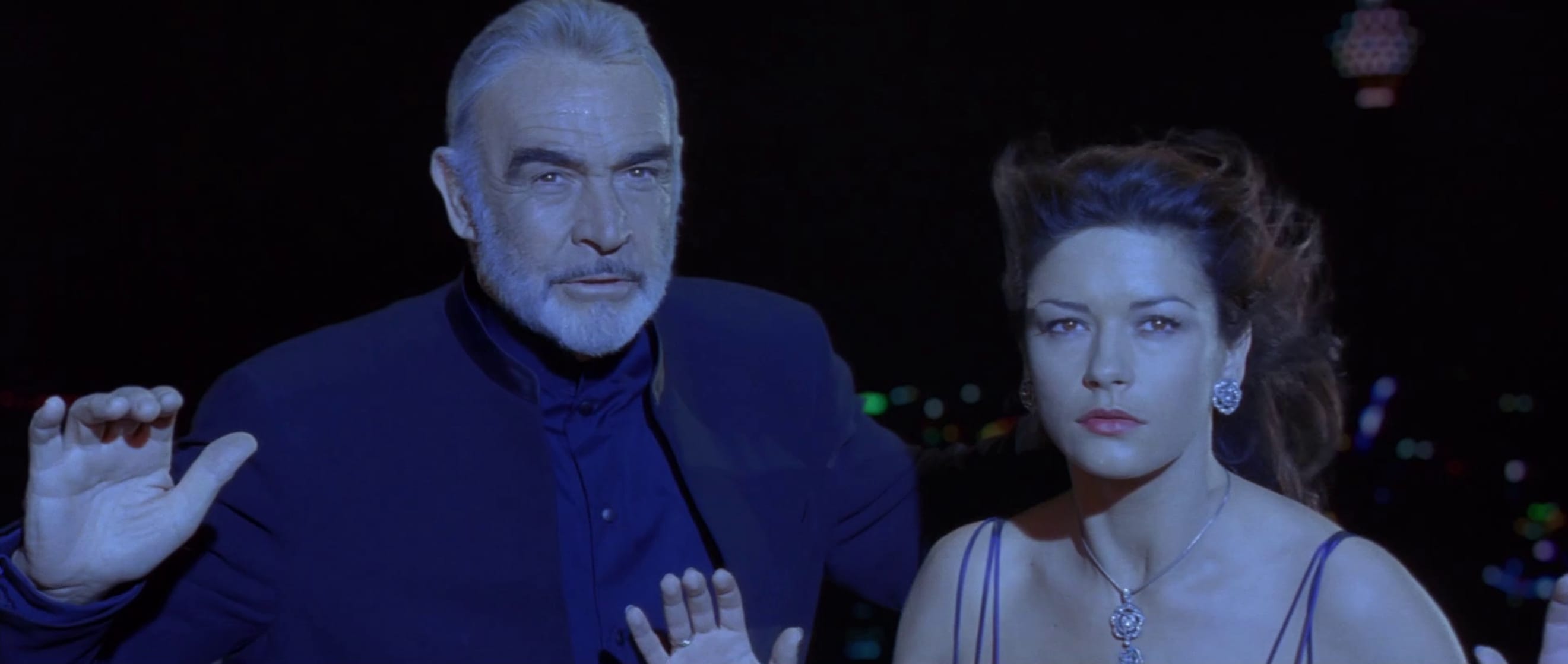 Sean Connery and Catherine Zeta-Jones