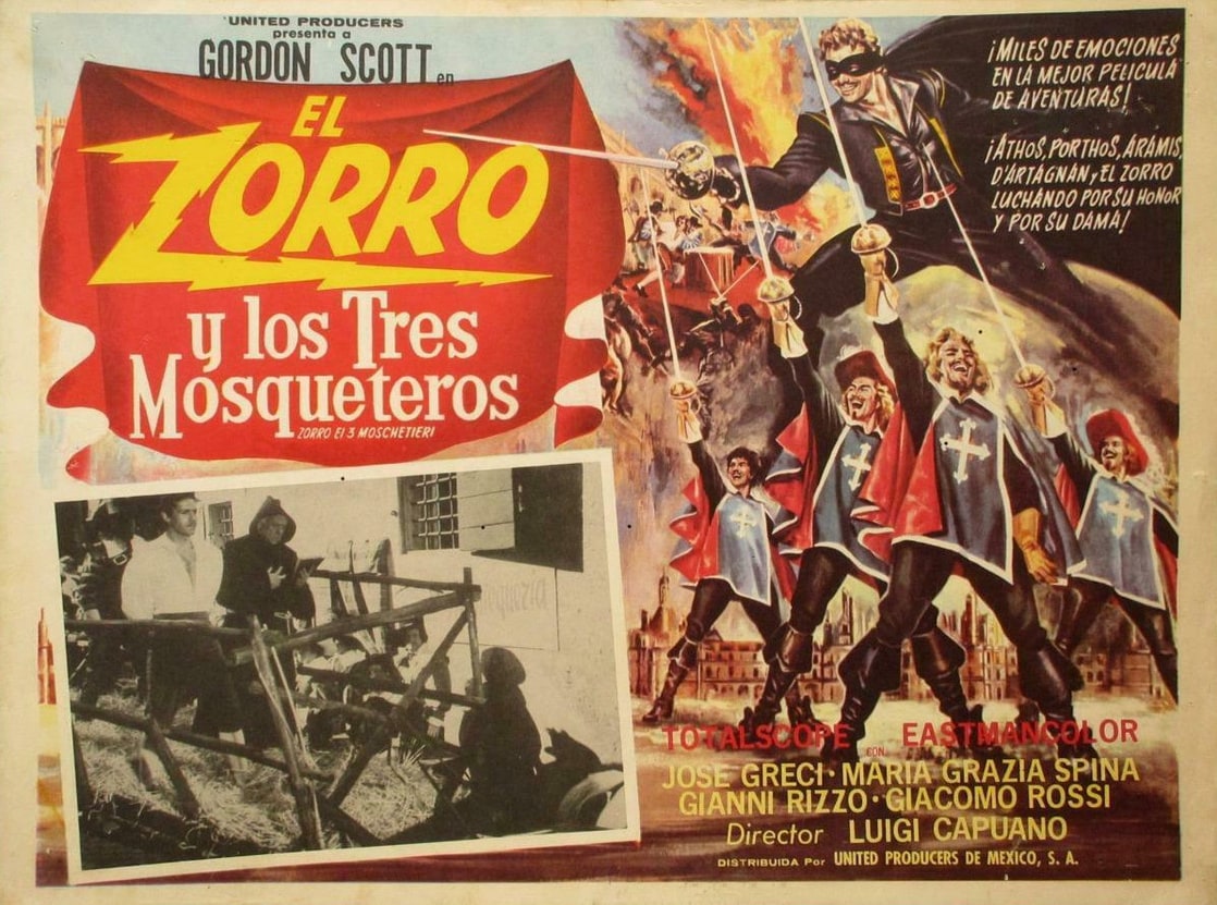 Zorro and the Three Musketeers