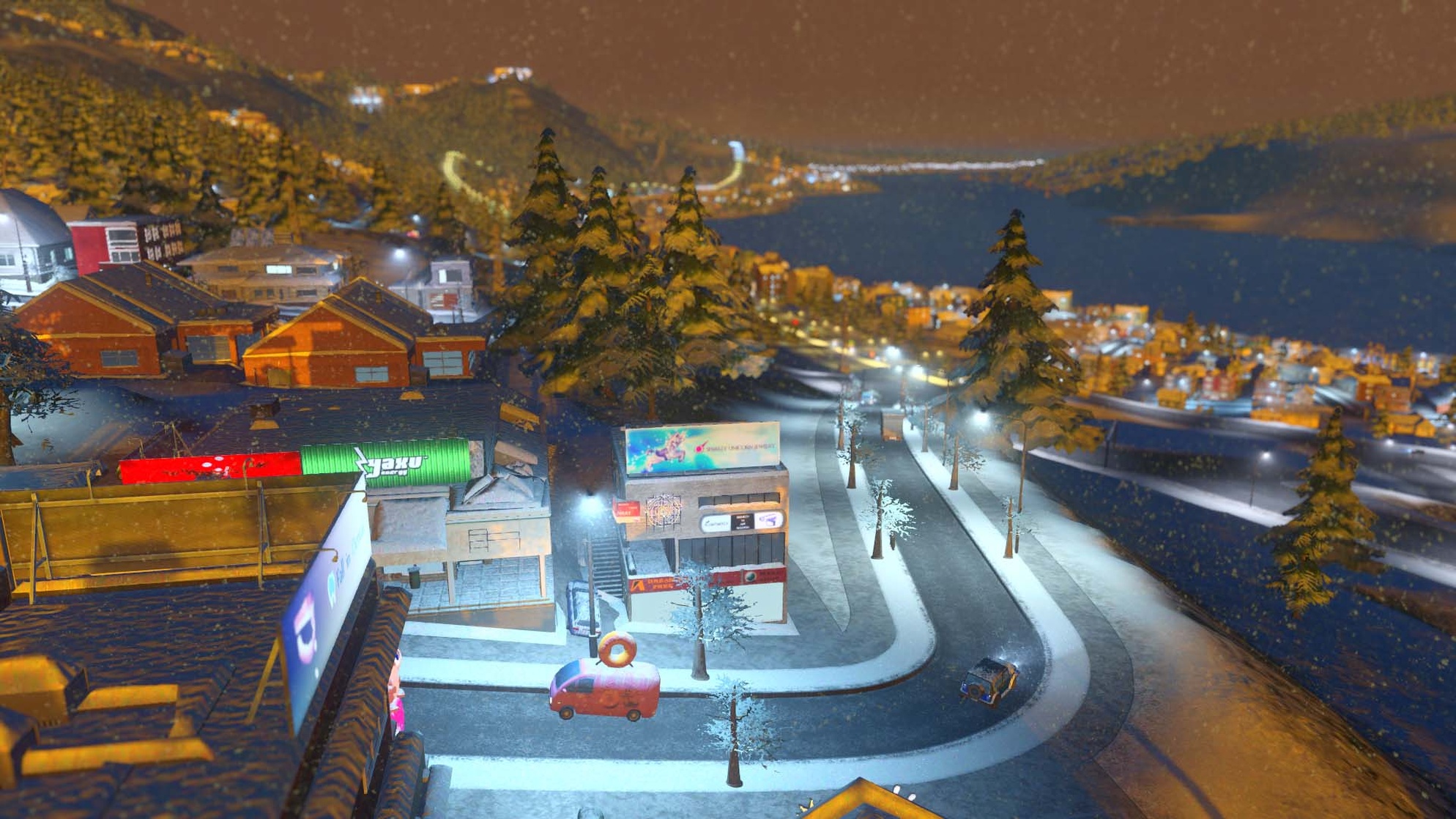 Cities: Skylines - Snowfall