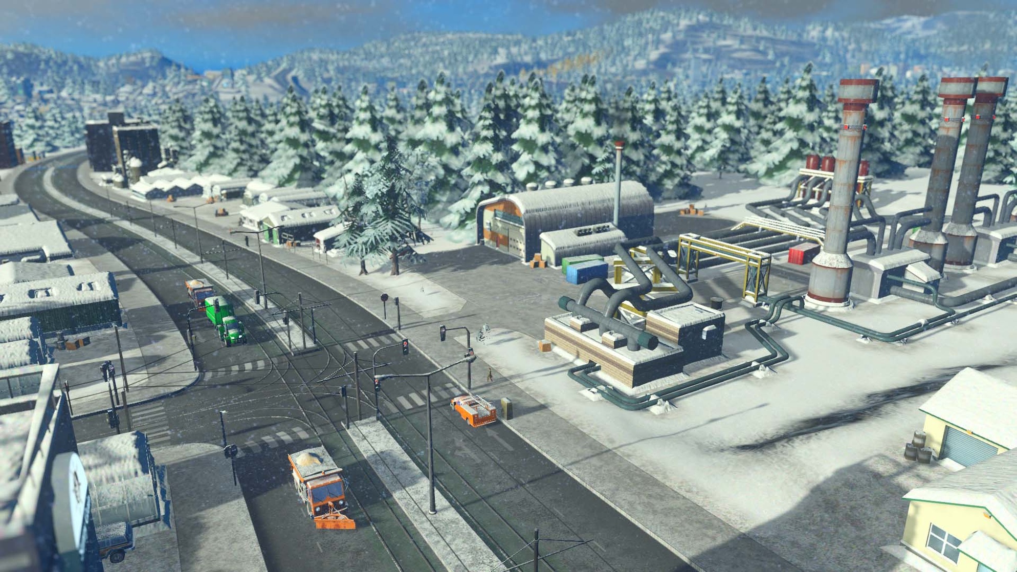 Cities: Skylines - Snowfall