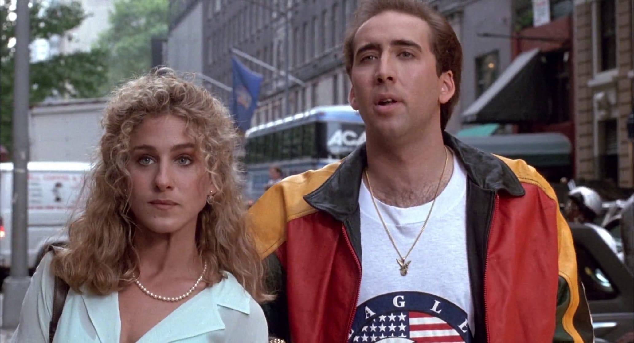 Sarah Jessica Parker and Nicolas Cage