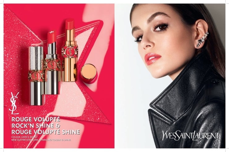 Kaia Gerber For Ysl Beauty Campaign