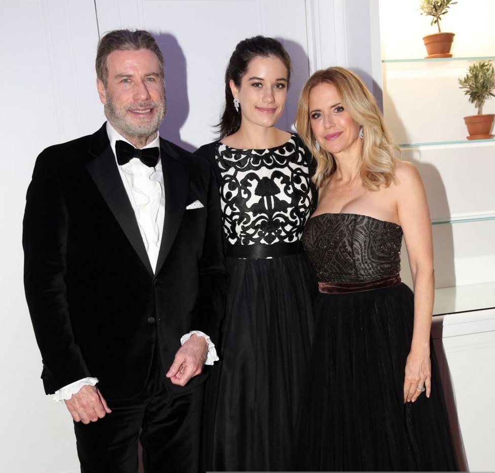 John and Ella Bleu Travolta, Kelly Preston(01)