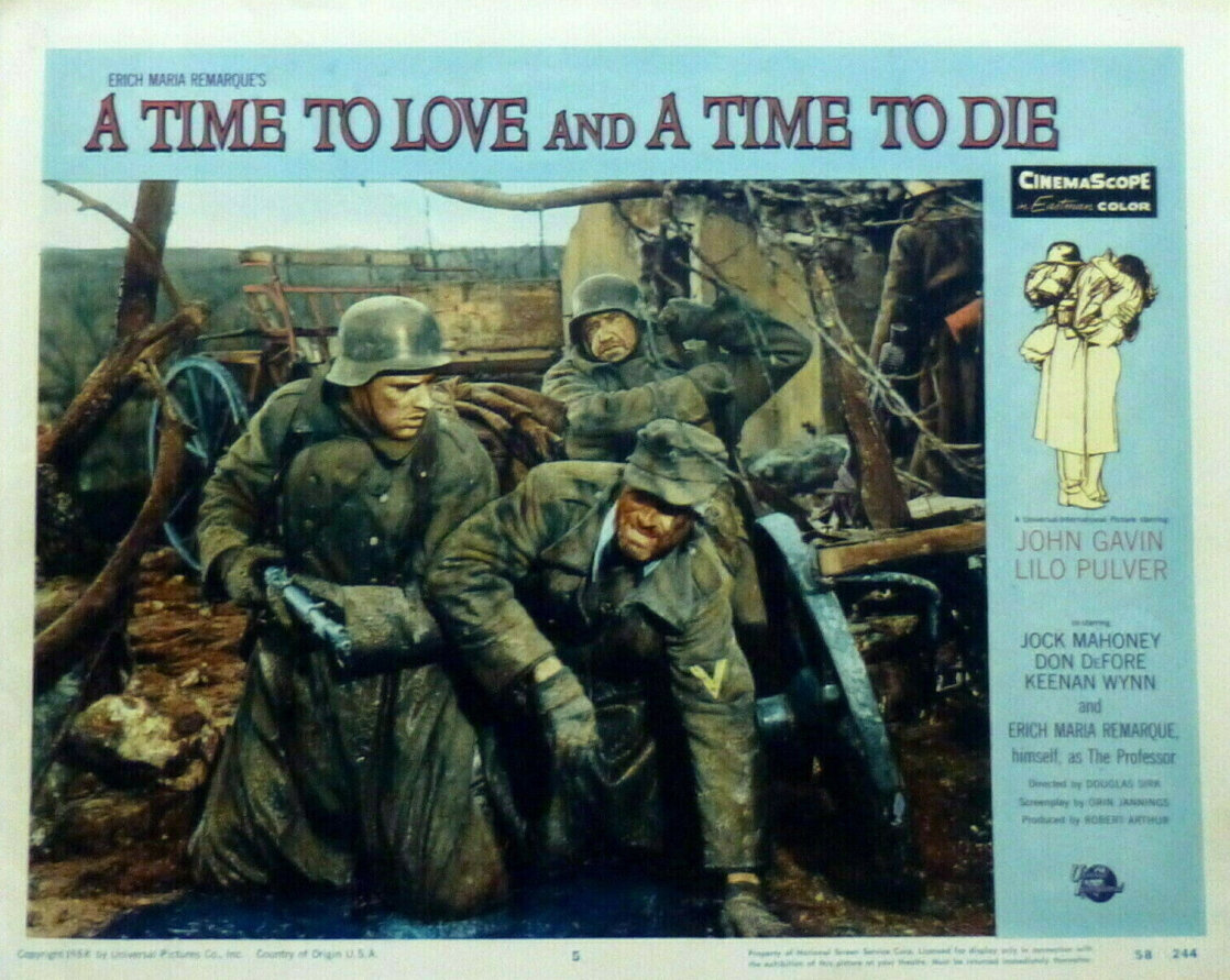 A Time to Love and a Time to Die