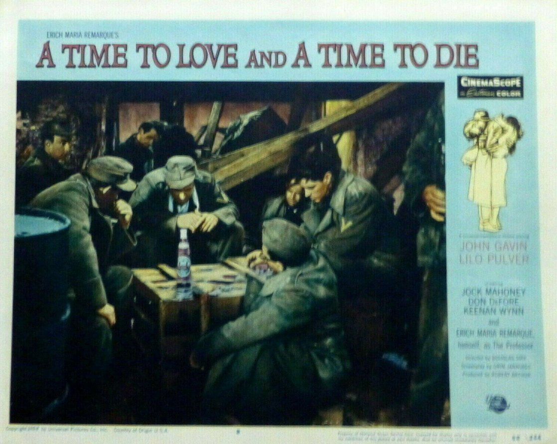 A Time to Love and a Time to Die