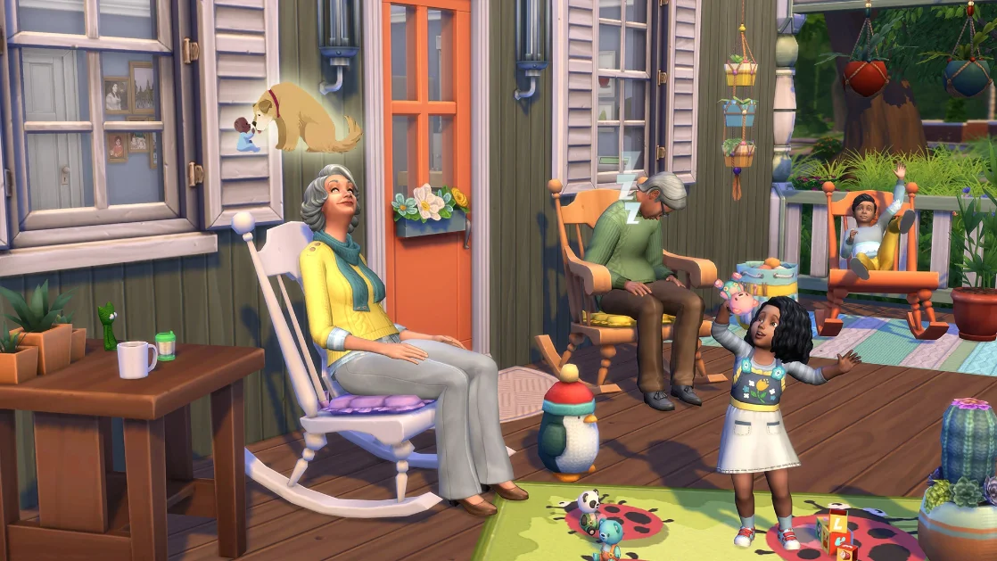 The Sims 4: Nifty Knitting Stuff