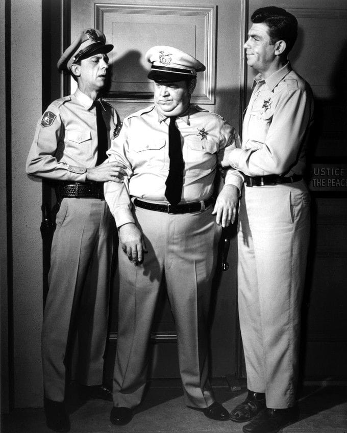 Don Knotts, Hal Smith, Andy Griffith