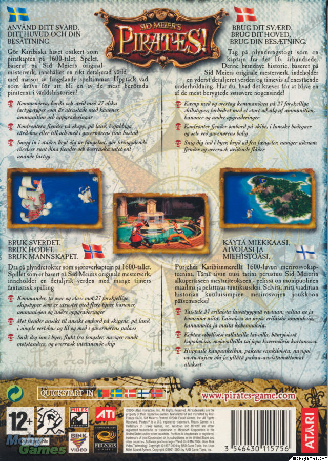Picture of Sid Meier's Pirates!