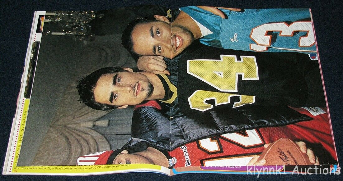 Tiger Beat Magazine May 2000 Christina Justin Britney Backstreet Boys Hanson