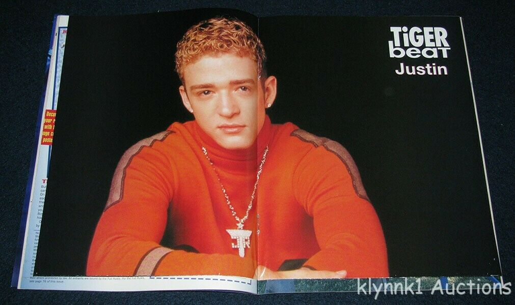Tiger Beat Magazine December 2000 Backstreet Boys NSync Justin 2Gether BBMak