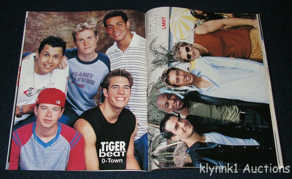 Tiger Beat Magazine December 2000 Backstreet Boys NSync Justin 2Gether BBMak