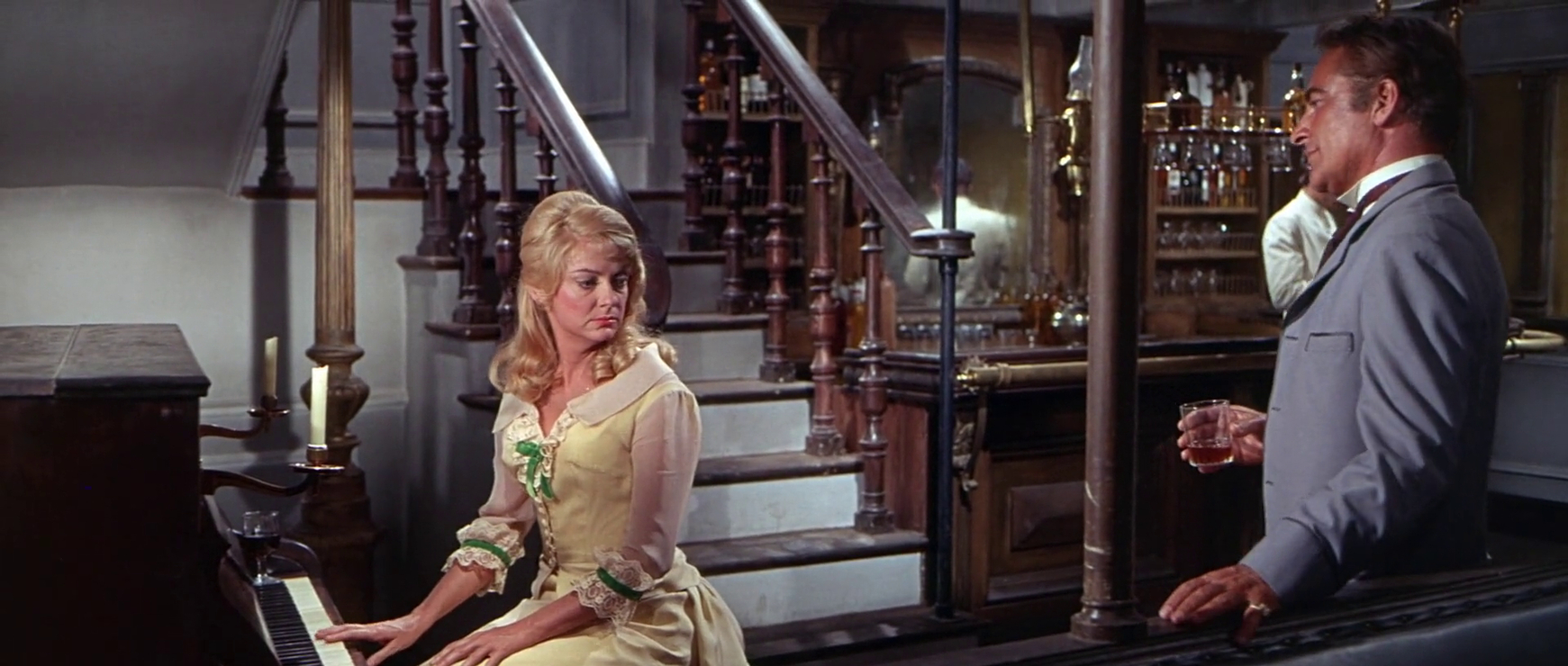 Barbara Werle and Rossano Brazzi