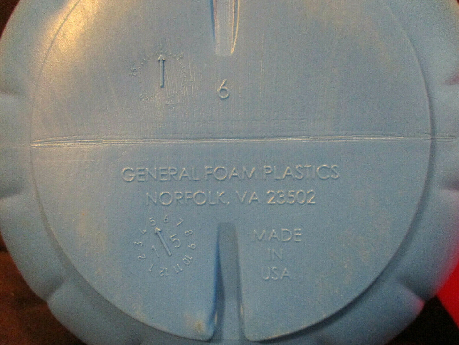 3 General Foam Plastics Halloween Pumpkin Jack O Lantern Blow Mold Bucket Pail