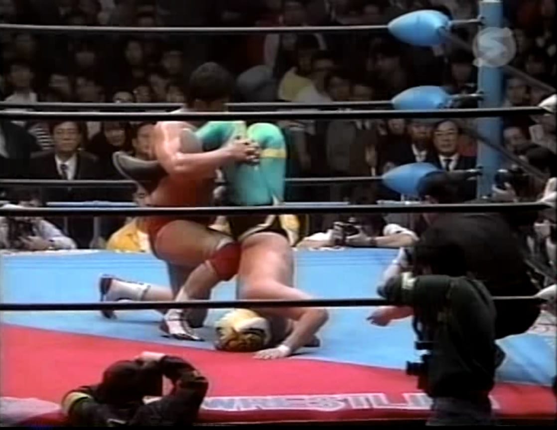 Kenta Kobashi vs. Tiger Mask (1990/03/06)