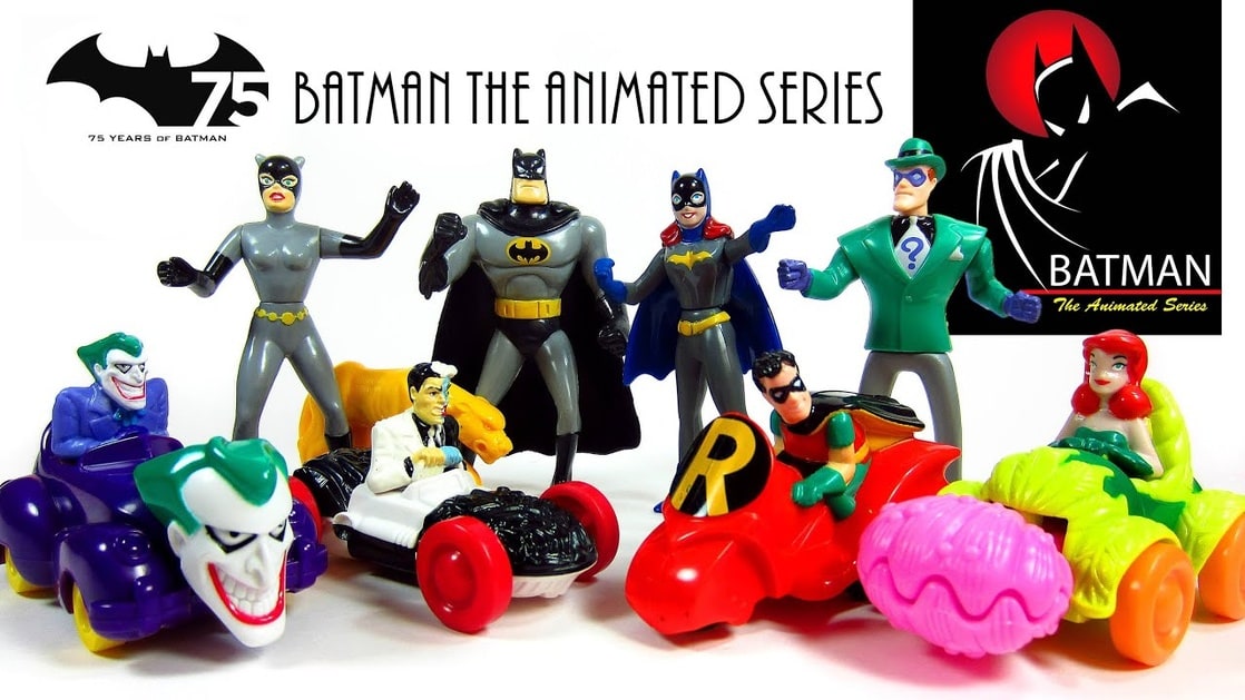 Picture of McDonald's Batman Animated Series Happy Meal Toys - Complete Set  of 8