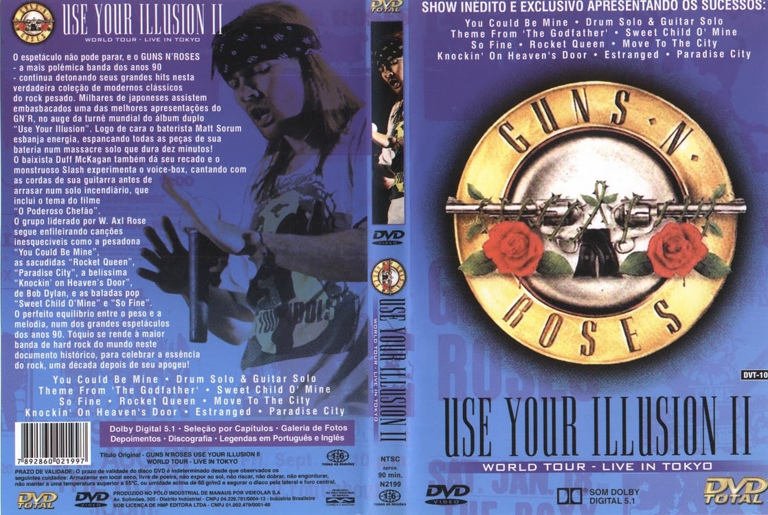 guns n' roses 1992 tour dates