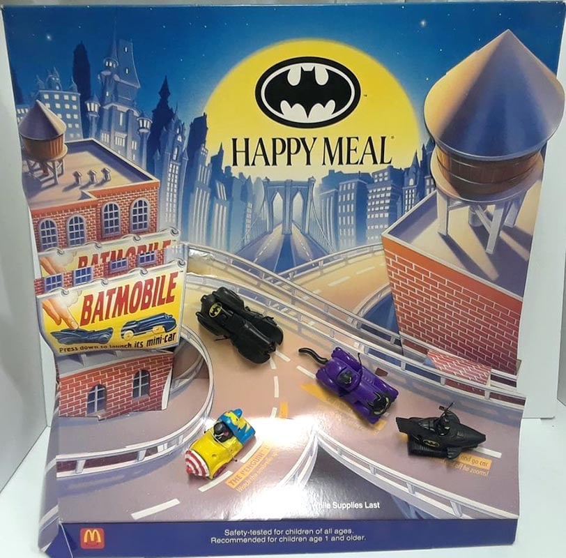 McDonald's Happy Meal Toys 1992 – Batman Returns picture