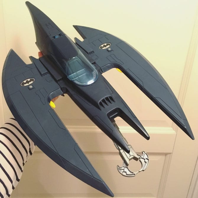 batman batplane toy