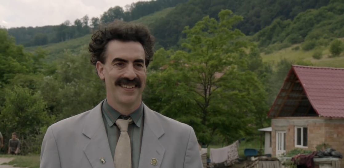 Borat Subsequent Moviefilm: Delivery of Prodigious Bribe to American Regime for Make Benefit