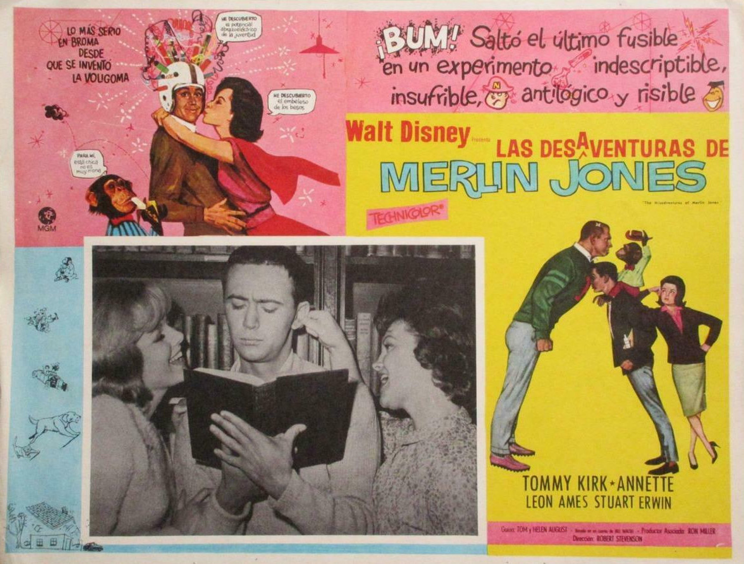 Picture of The Misadventures of Merlin Jones (1964)