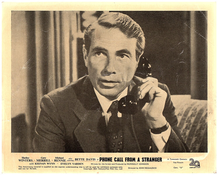 Phone Call from a Stranger Phone Call from a Stranger