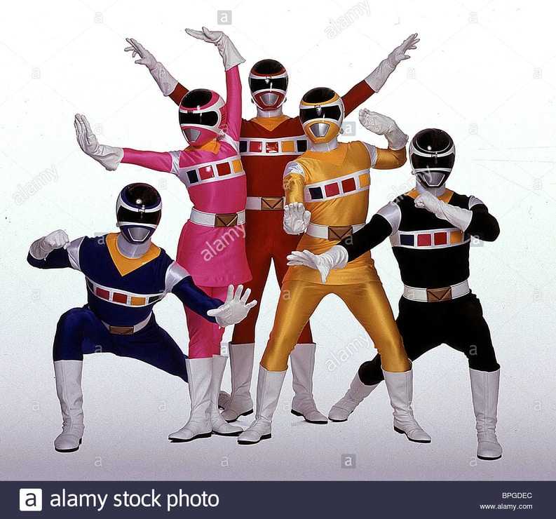 Picture of Power Rangers in Space