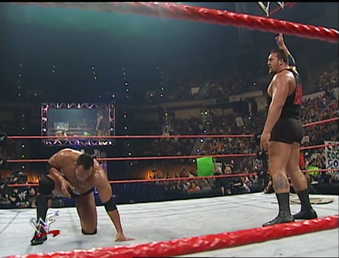 Picture Of Big Show Vs The Rock 2000 02 27