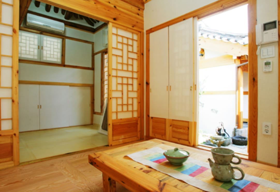 Inside a Hanok