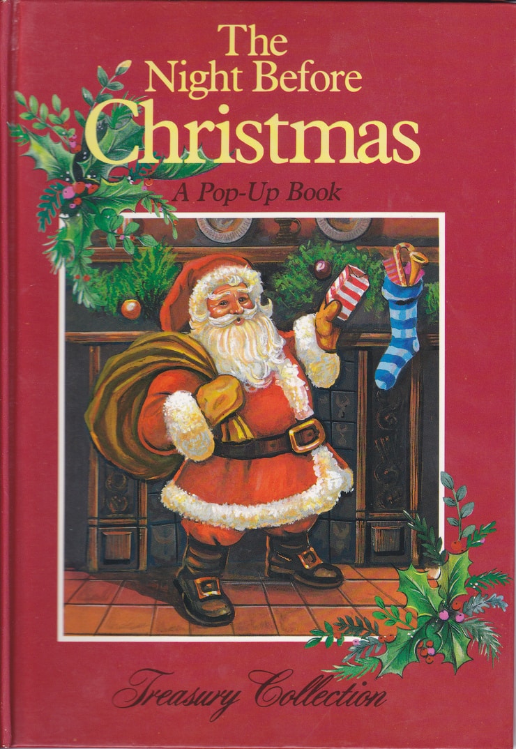 usborne twas the night before christmas pop up