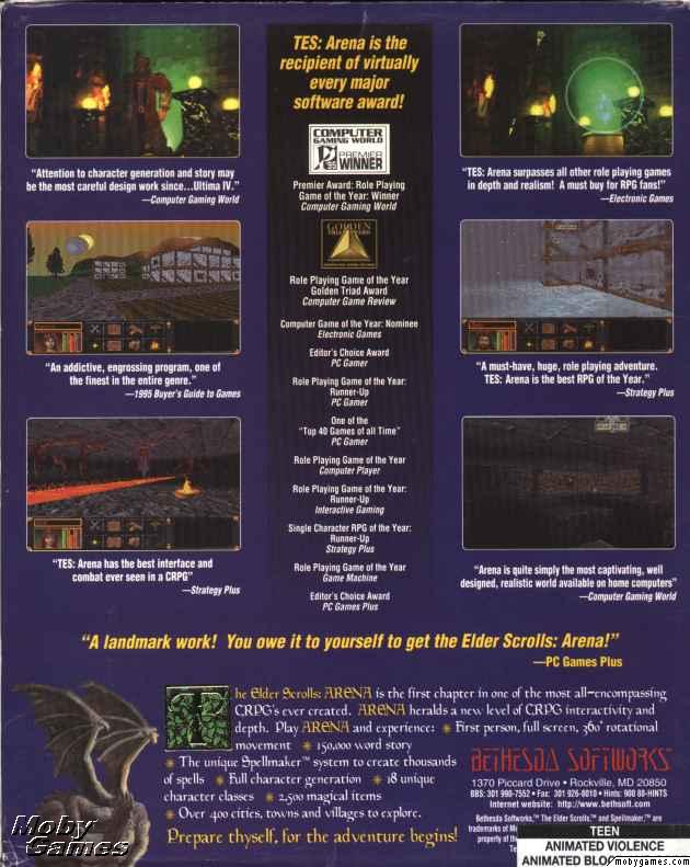 Picture of The Elder Scrolls Arena