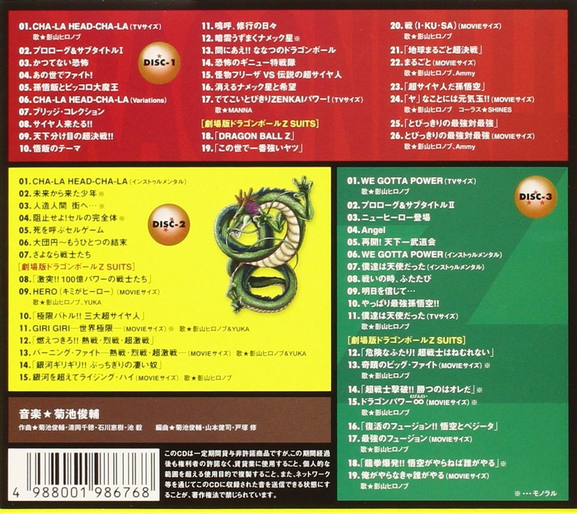 Picture Of Dragon Ball Z Bgm Collection