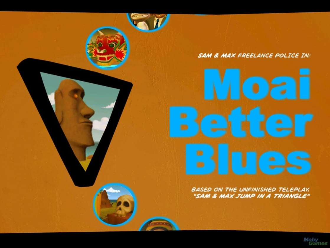 Blue is better игра. Sam & Max: Moai better Blues. Sam & Max Ice Station Santa.