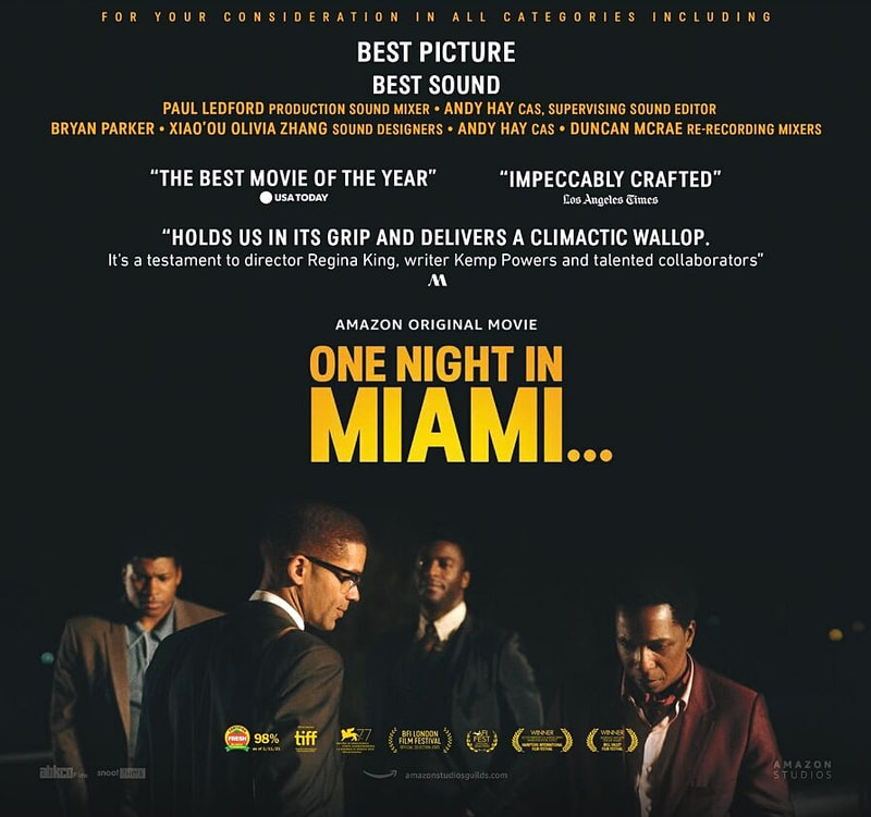 One Night in Miami...