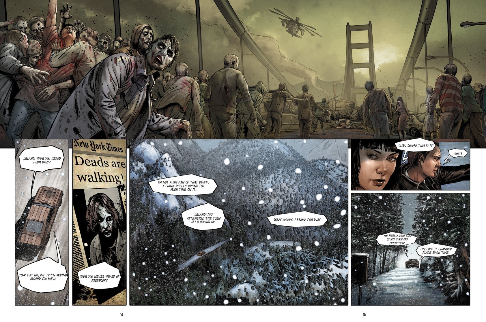 Night of the Living Dead Graphic Novel Volume 1: The Sins of the Father