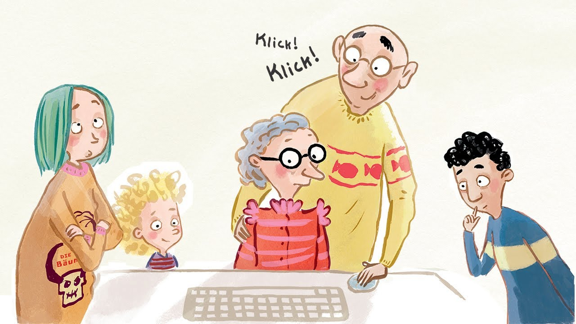 Der Tag, an dem die Oma das Internet kaputt gemacht hat (German Edition)