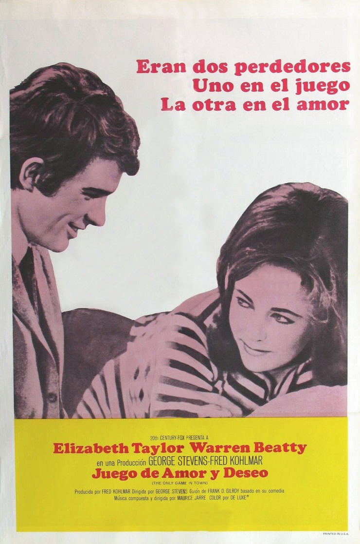 Image of The Only Game in Town (1970)