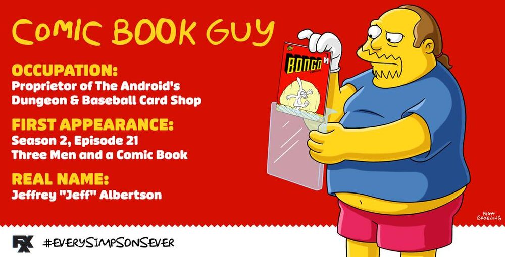 Picture of Comic Book Guy