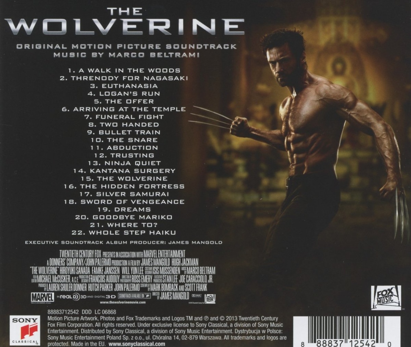 The Wolverine Original Motion Picture Soundtrack