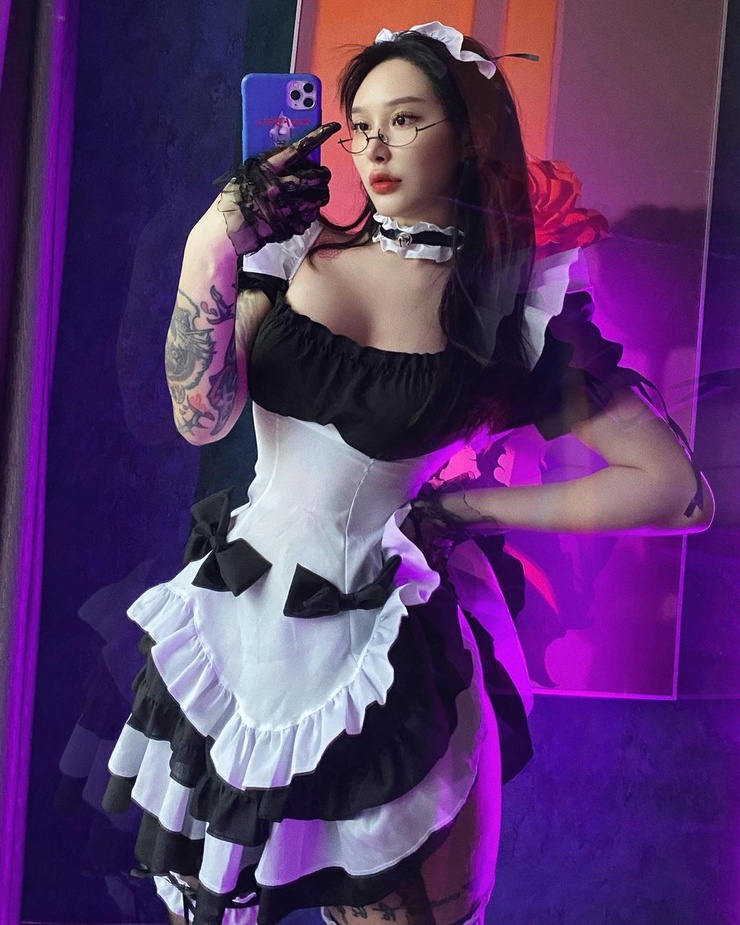 Maid asian daddy shorts