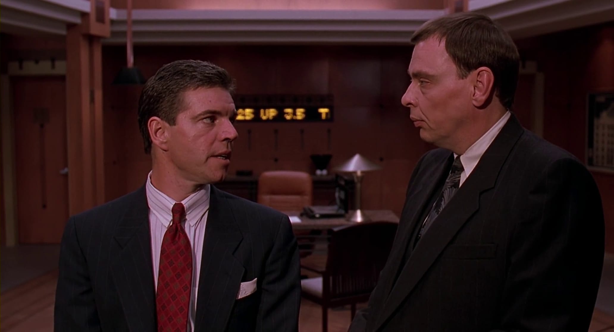 Colin Friels and Larry Drake