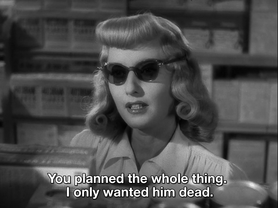 Double Indemnity 