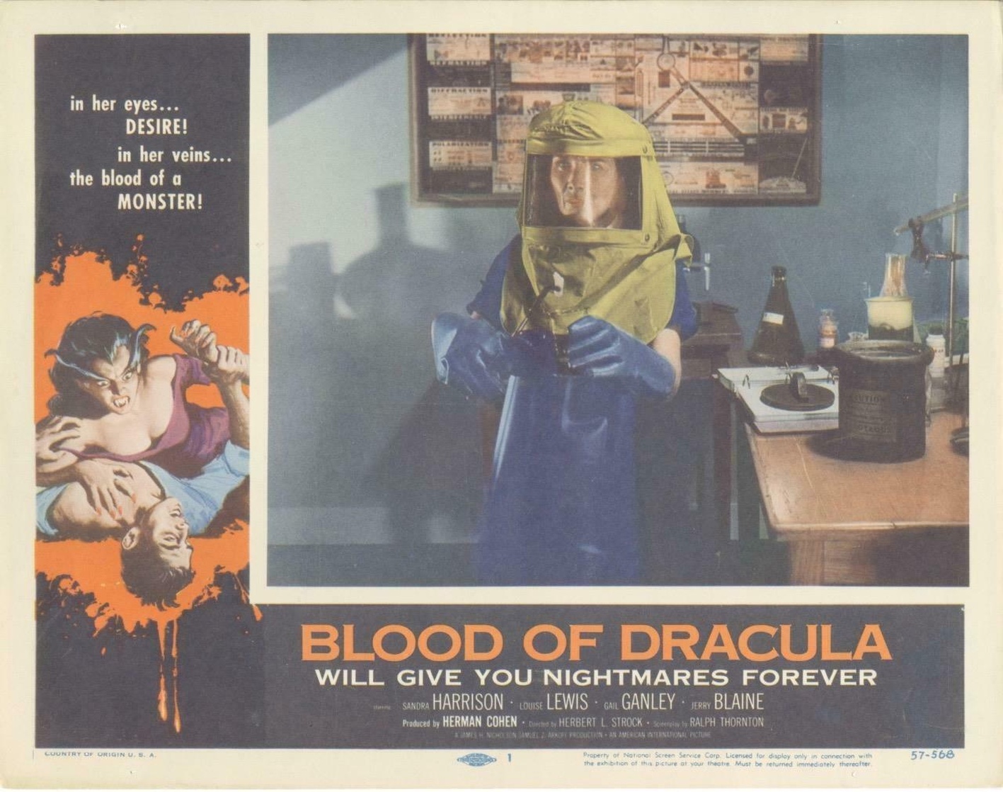 Blood of Dracula (1957)