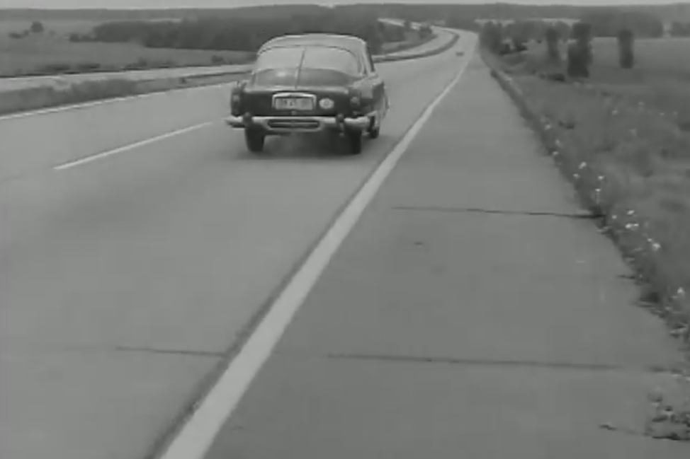 Die Nacht auf der Autobahn